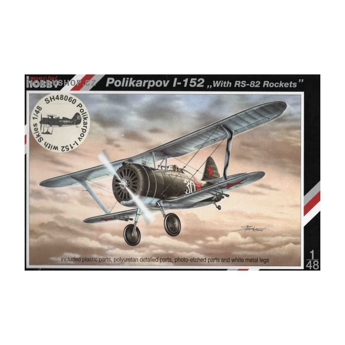 Polikarpov I-152 with Skies - 1/48 kit