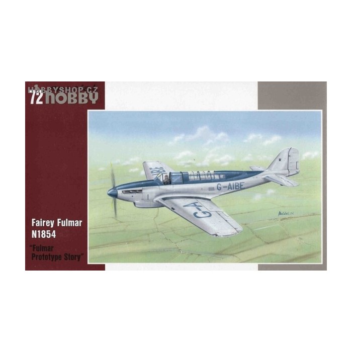 Fairey Fulmar N1854 'Prototype Story' - 1/72 kit