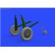 Walrus Mk.I wheels - 1/48 doplňkový set