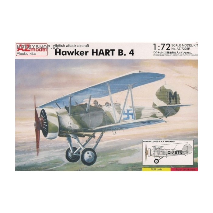 Hawker Hart B.4 'Finland' - 1/72 kit