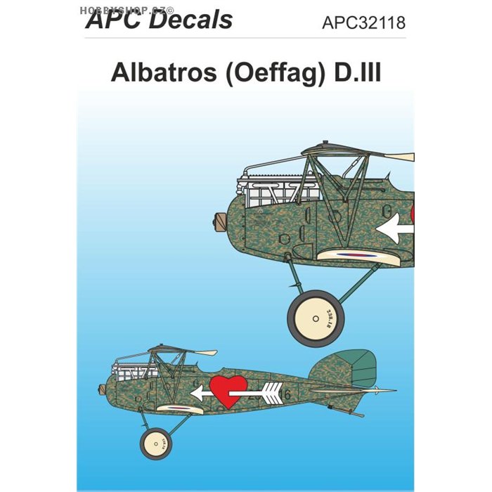 Albatros D.III Oeffag s. 253 - 1/32 decal
