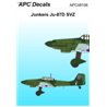 Junkers Ju 87D-5 SVZ - 1/48 decal