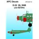 Junkers Ju 52/3m BL SNB - 1/48 decal