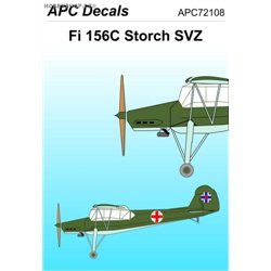Fieseler Fi 156 Storch SVZ - 1/72 decal