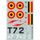 Avia BH-21 in Belgia - 1/72 decal