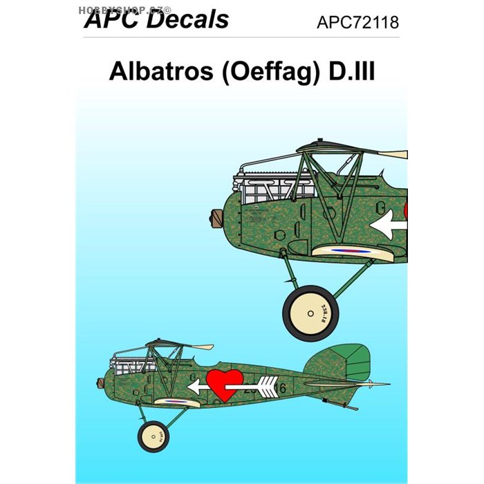 Albatros D.III Oeffag s. 253 - 1/72 decal