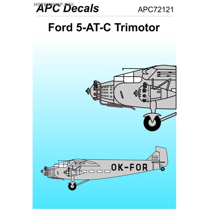 Ford 5AT Trimotor - 1/72 obtisk