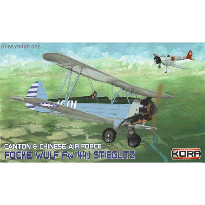 Focke-Wulf Fw 44J Chinese A.F. - 1/72 kit