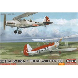 Go 145A / Fw 44J Turkish A.F. Double - 1/72 kit