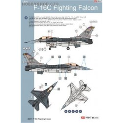 F-16C - 1/48 decals