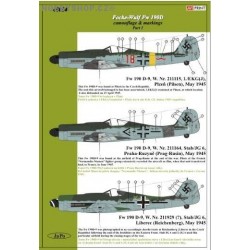 Fw 190D - 1/48 decals