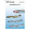 Lavochkin La-7 I. - 1/72 decal