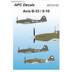 Avia B-33 / Il-10 - 1/72 decal