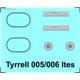 Tyrrell Ford 005/006 obtisky