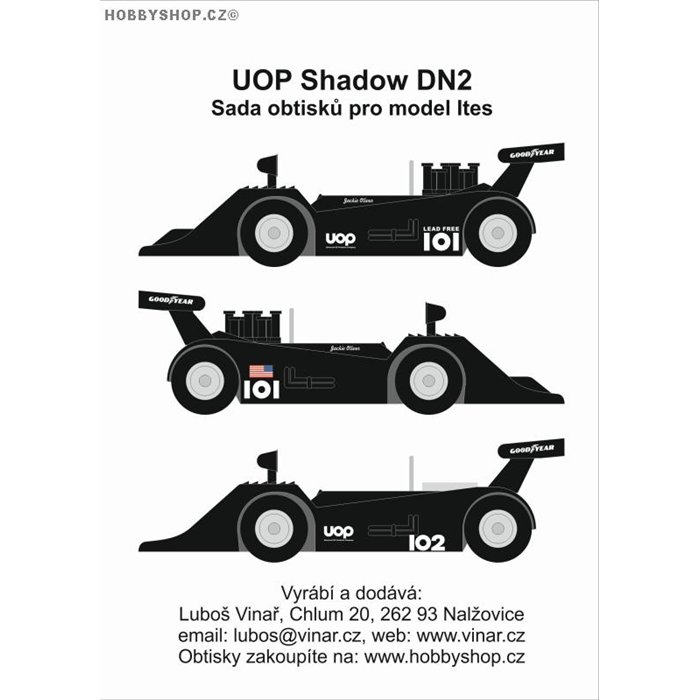 UOP Shadow decals