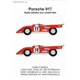 Porsche 917 č. 11/14 decals