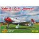 Yak-11 / C-11 "Moose" - 1/72 kit