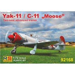 Yak-11 / C-11 "Moose" - 1/72 kit