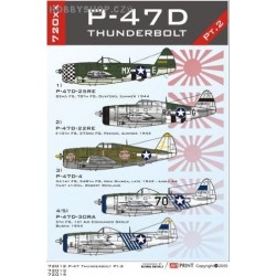 P-47D Pt.2 - 1/72 decals