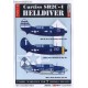 Curtiss SB2C-4 Helldiver - 1/72 decals