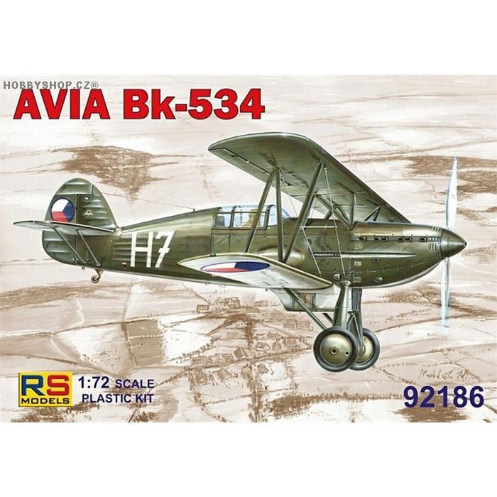 Avia Bk.534 - 1/72 kit