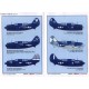 Curtiss SB2C-4 Helldiver - 1/72 decals