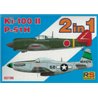 Ki-100 II + P-51H Double kit - 1/72 kit