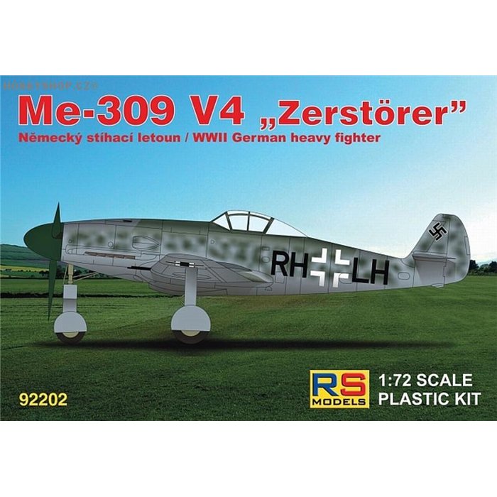 Messerschmitt Me 309V-4 "Zerstörer" - 1/72 kit