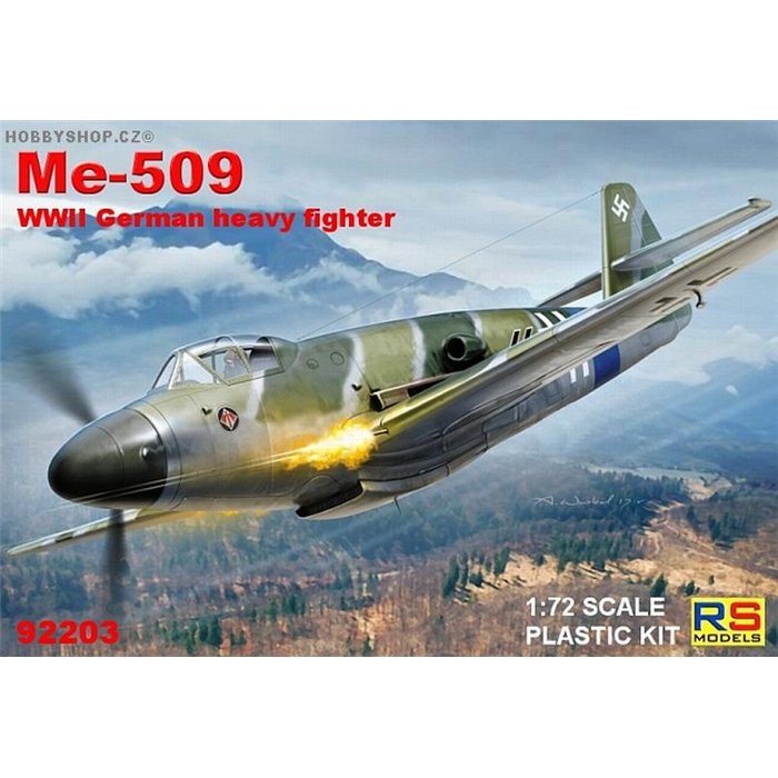 Messerschmitt Me 509 - 1/72 kit