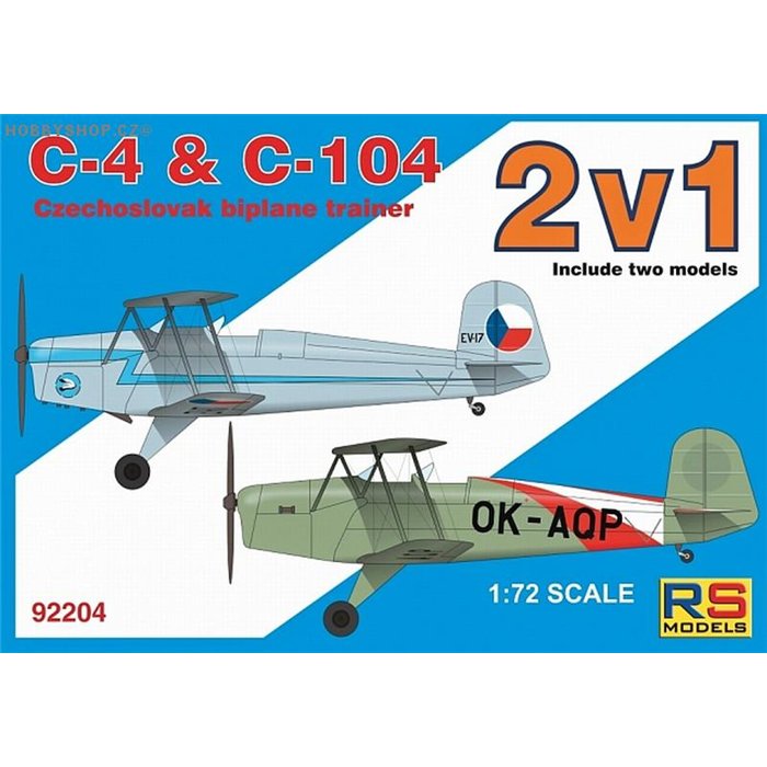 Aero C-4/C-104 Double kit - 1/72 kit