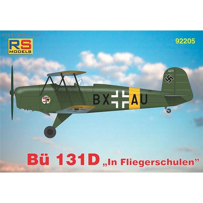Bücker 131 D "In Fliegerschulen" - 1/72 kit