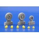 F-16 late wheels - 1/48 update set