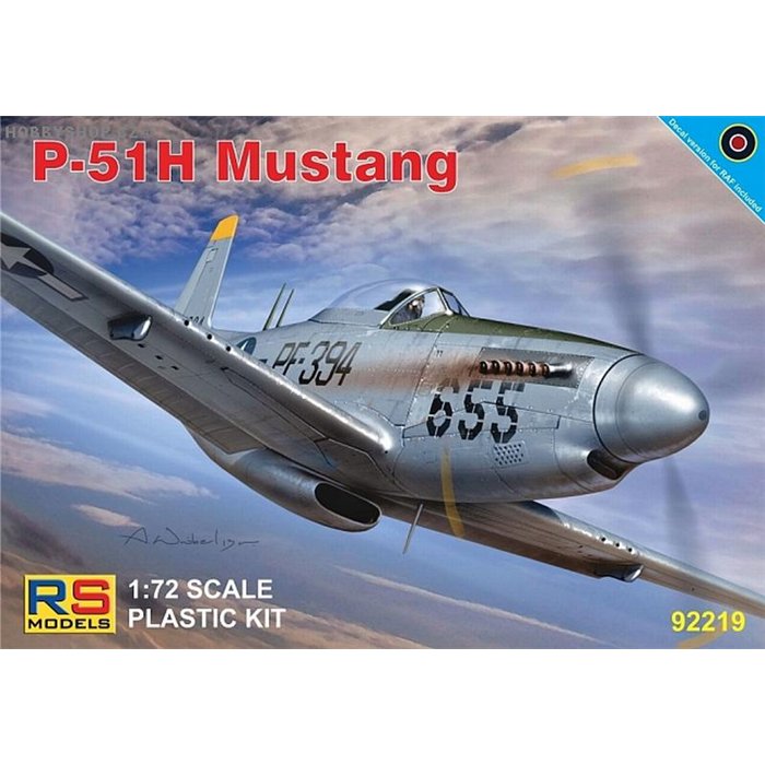 P-51 H Mustang - 1/72 kit