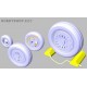 F-16 early wheels - 1/48 update set