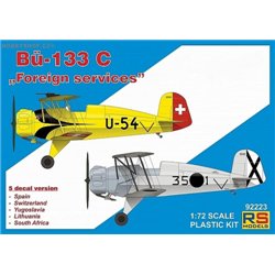 Bücker 133C "Foreign services" - 1/72 kit