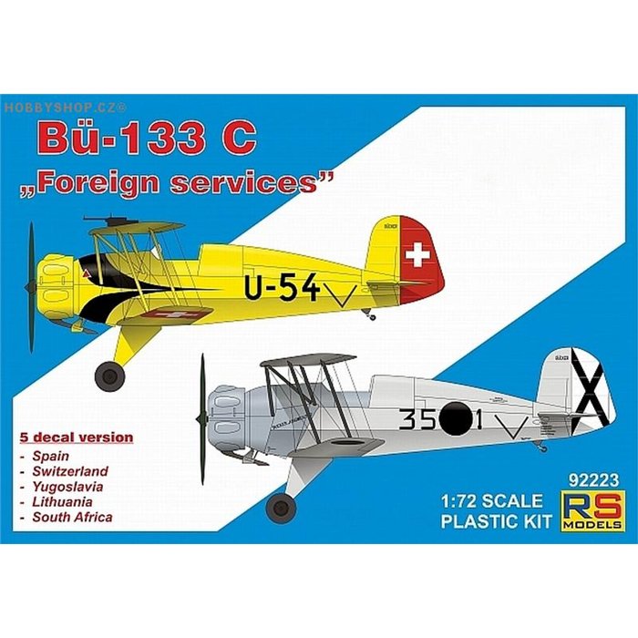 Bücker 133C "Foreign services" - 1/72 kit