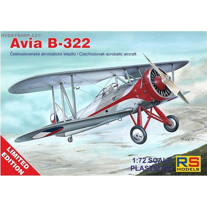 Avia B-322 Limited - 1/72 kit