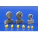 F-16 early wheels - 1/48 update set