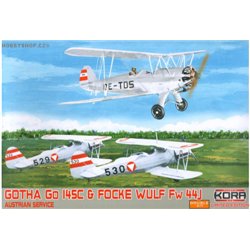 Go 145A / Fw 44J Austrian service Double - 1/72 kit