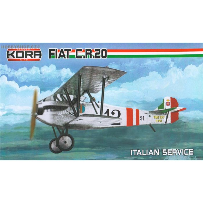 Fiat CR.20 Italian service - 1/72 kit