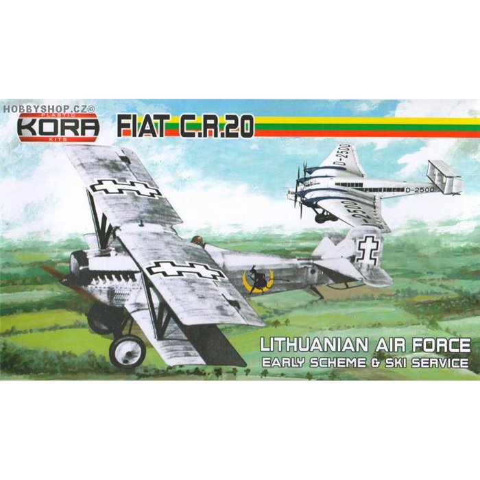 Fiat CR.20 Early Lithuanian service - 1/72 kit