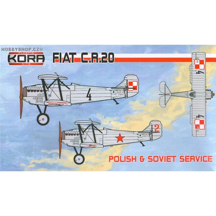 Fiat CR.20 Polish & Soviet service - 1/72 kit