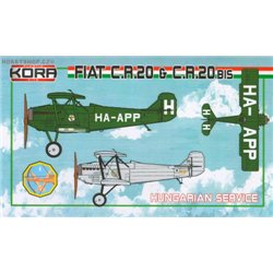 Fiat CR.20/CR.20bis Hungarian service - 1/72 kit