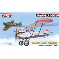 Fiat CR.20bis Paraguayan service - 1/72 kit