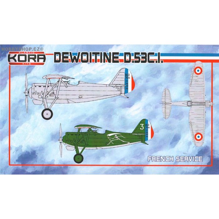 Dewoitine D.53C.1 French service - 1/72 kit