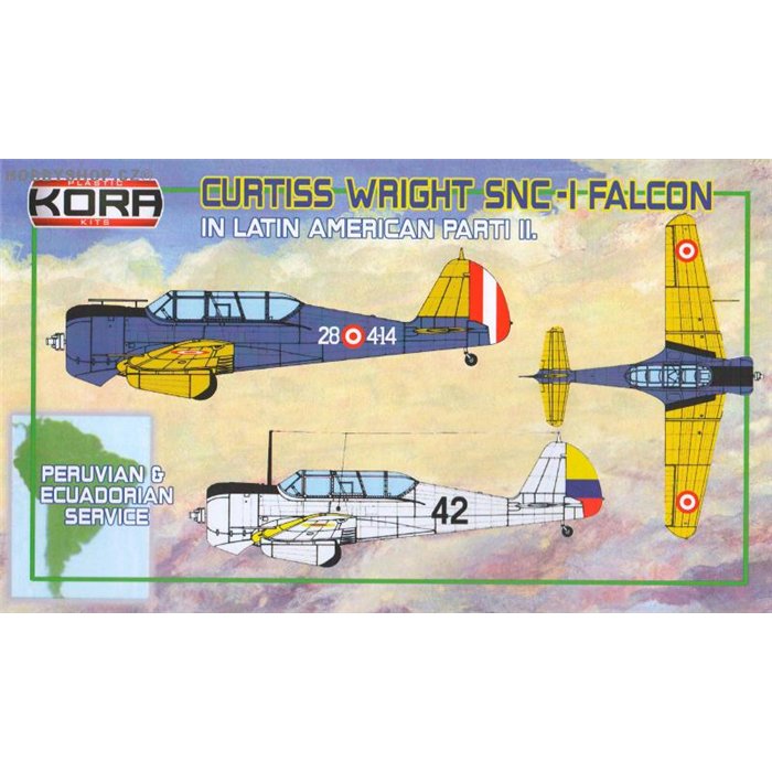 Curtiss-Wright SNC-1 Falcon In Latin America Pt. II. - 1/72 kit