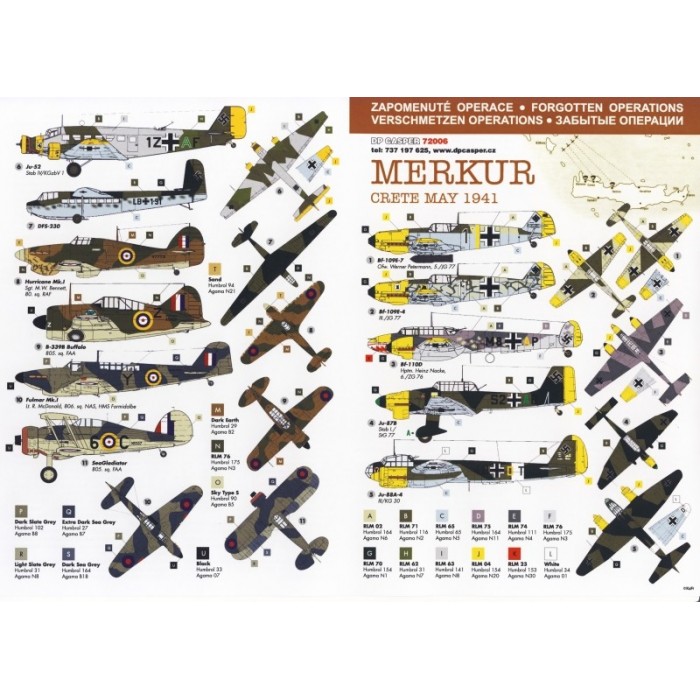 Merkur - 1/72 decal