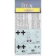 Luftwaffe night fighter aces part III (Me 110G-4, Ju 88C-6) - 1/72 decal