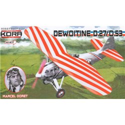 Dewoitine D.27/D-53 Marcel Doret - 1/72 kit