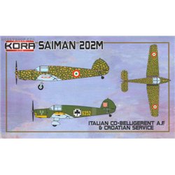 Saiman 202M Italian & Croatian Service - 1/72 kit